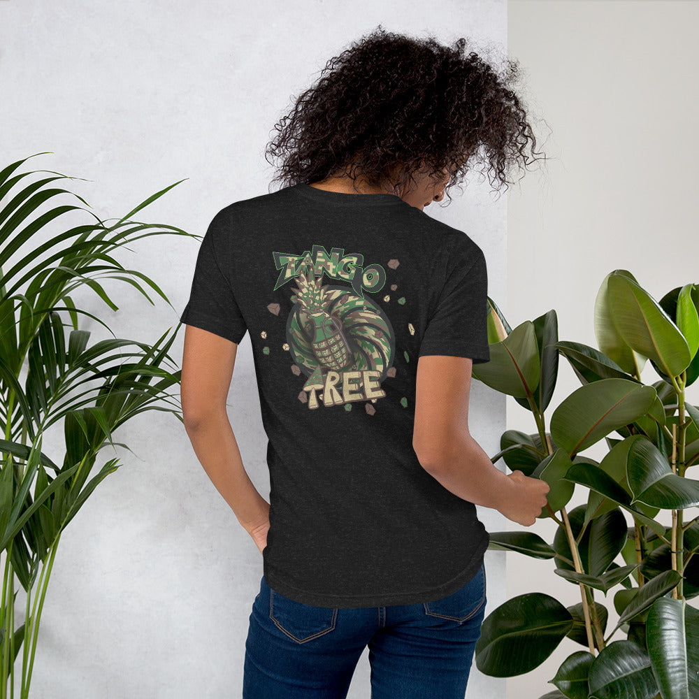 Bella Canvas Unisex t-shirt "Digi The Pineapple Grenade Vortex" Digital Can't See Me Edition