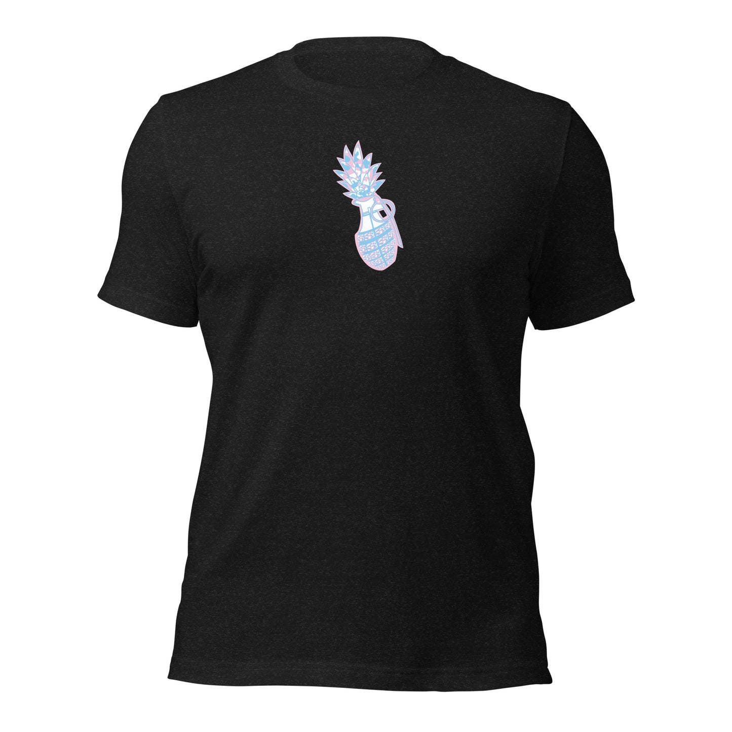 Bella Canvas Unisex t-shirt "Digi The Pineapple Grenade Vortex" Digital Elegant Edition