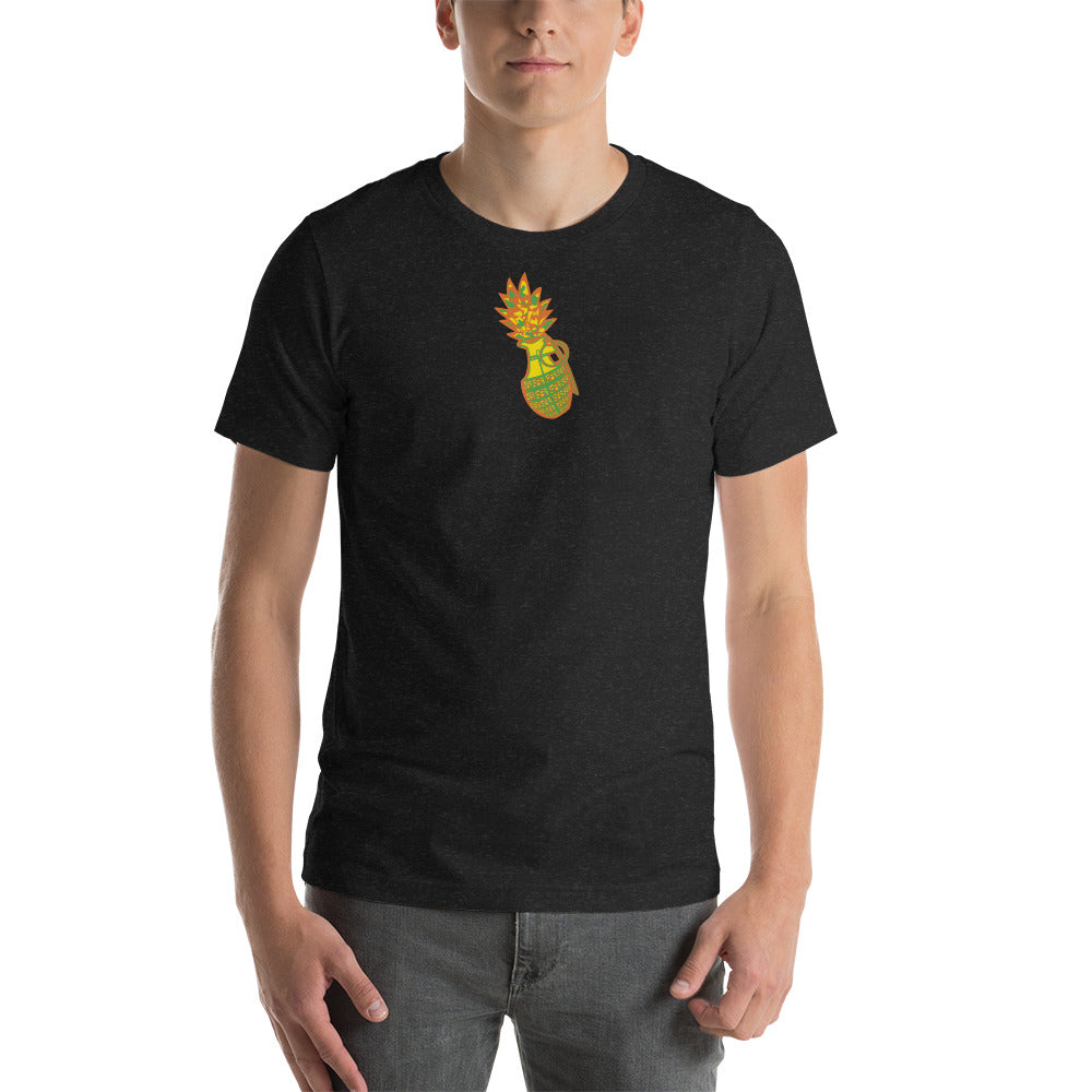 Bella Canvas Unisex t-shirt "Digi The Pineapple Grenade Vortex" Digital Tang Edition