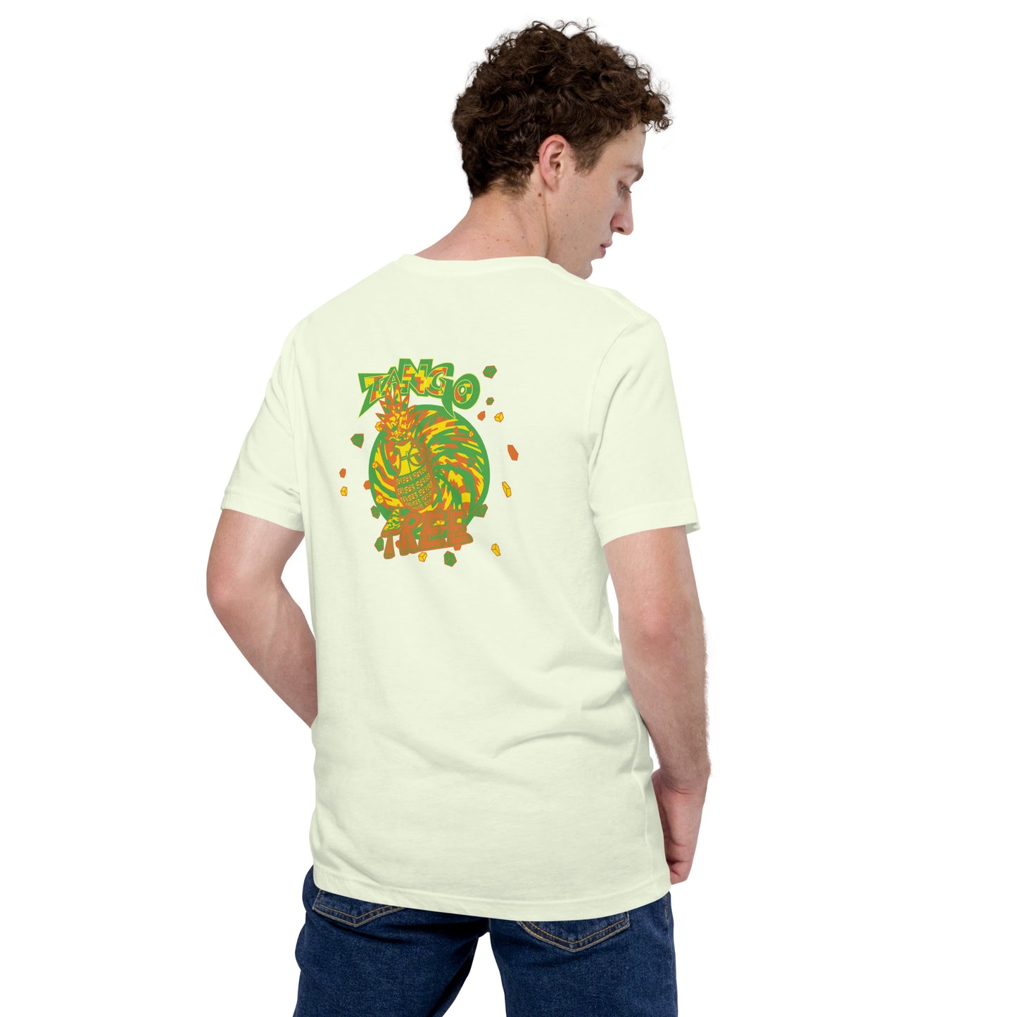 Bella Canvas Unisex t-shirt "Digi The Pineapple Grenade Vortex" Digital Tang Edition