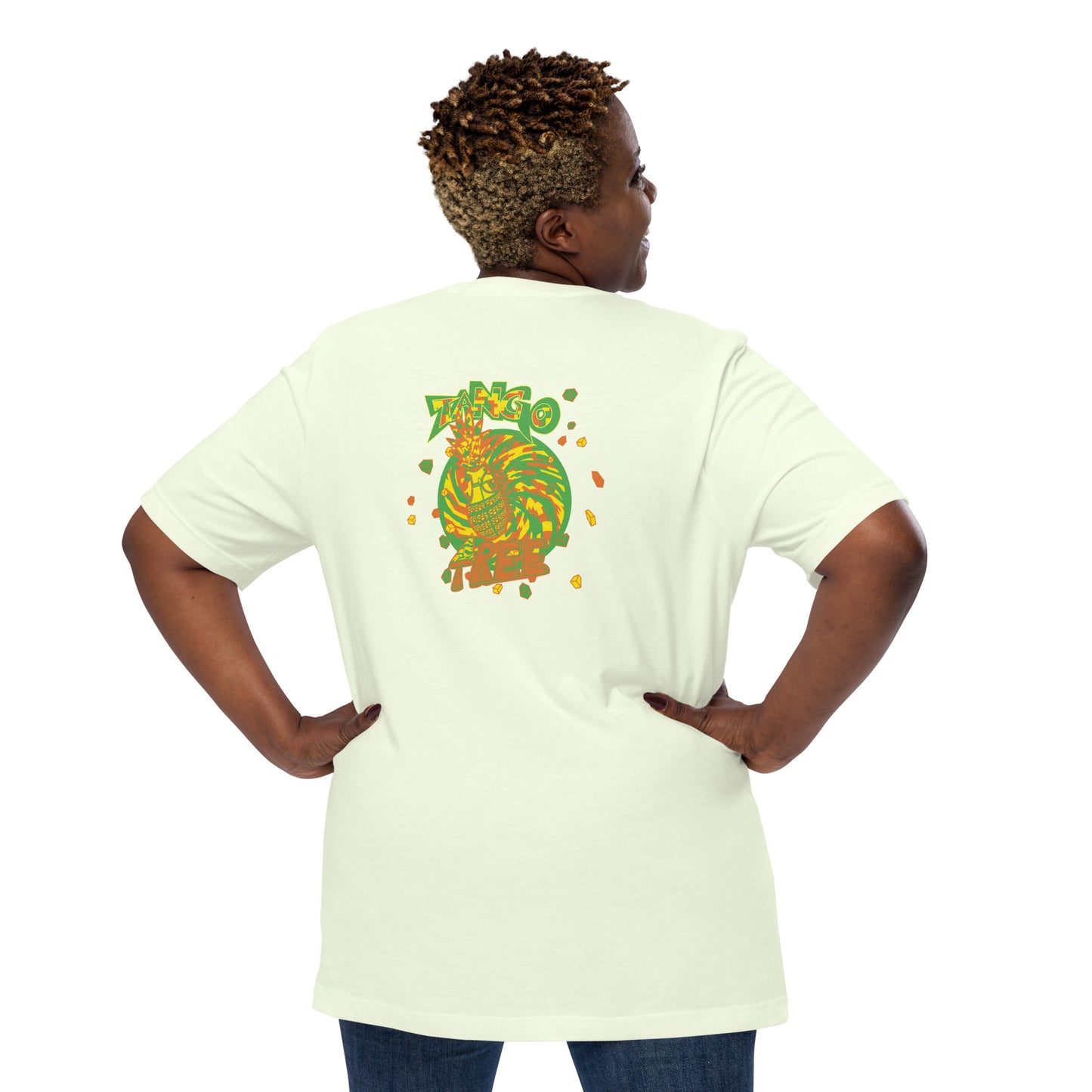 Bella Canvas Unisex t-shirt "Digi The Pineapple Grenade Vortex" Digital Tang Edition