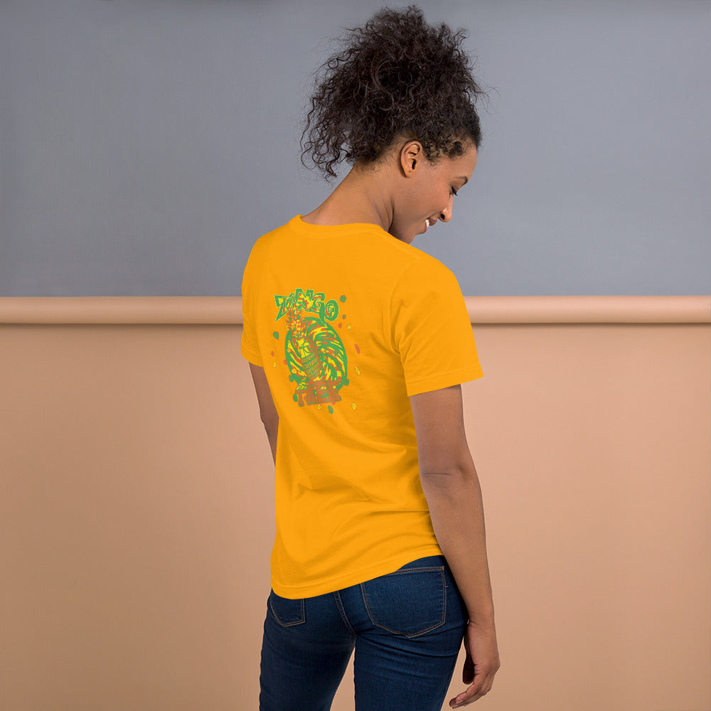 Bella Canvas Unisex t-shirt "Digi The Pineapple Grenade Vortex" Digital Tang Edition