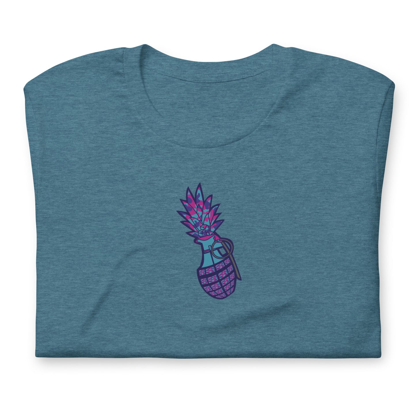 Bella Canvas Unisex t-shirt "Digi The Pineapple Grenade Vortex" Digital Magic Edition