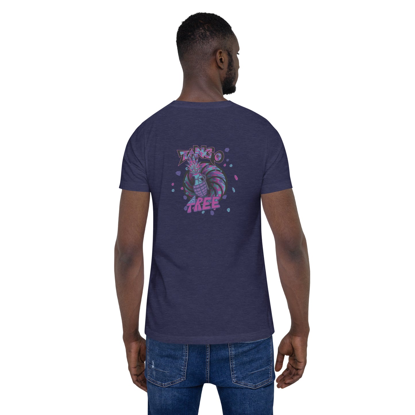 Bella Canvas Unisex t-shirt "Digi The Pineapple Grenade Vortex" Digital Magic Edition