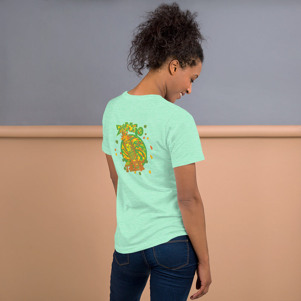 Bella Canvas Unisex t-shirt "Digi The Pineapple Grenade Vortex" Digital Tang Edition