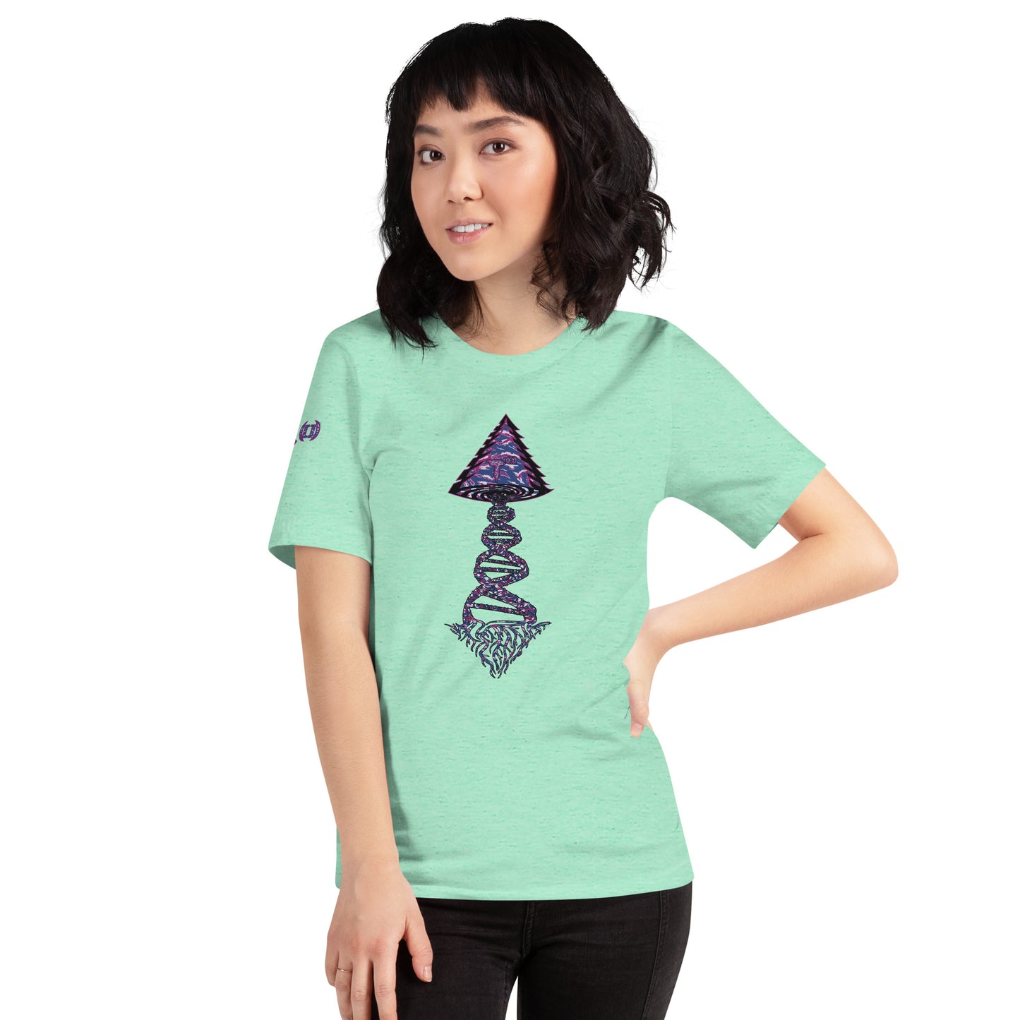 "Blurple Edition" Tango Tree Of Life Vortex Bella Canvas Unisex t-shirt