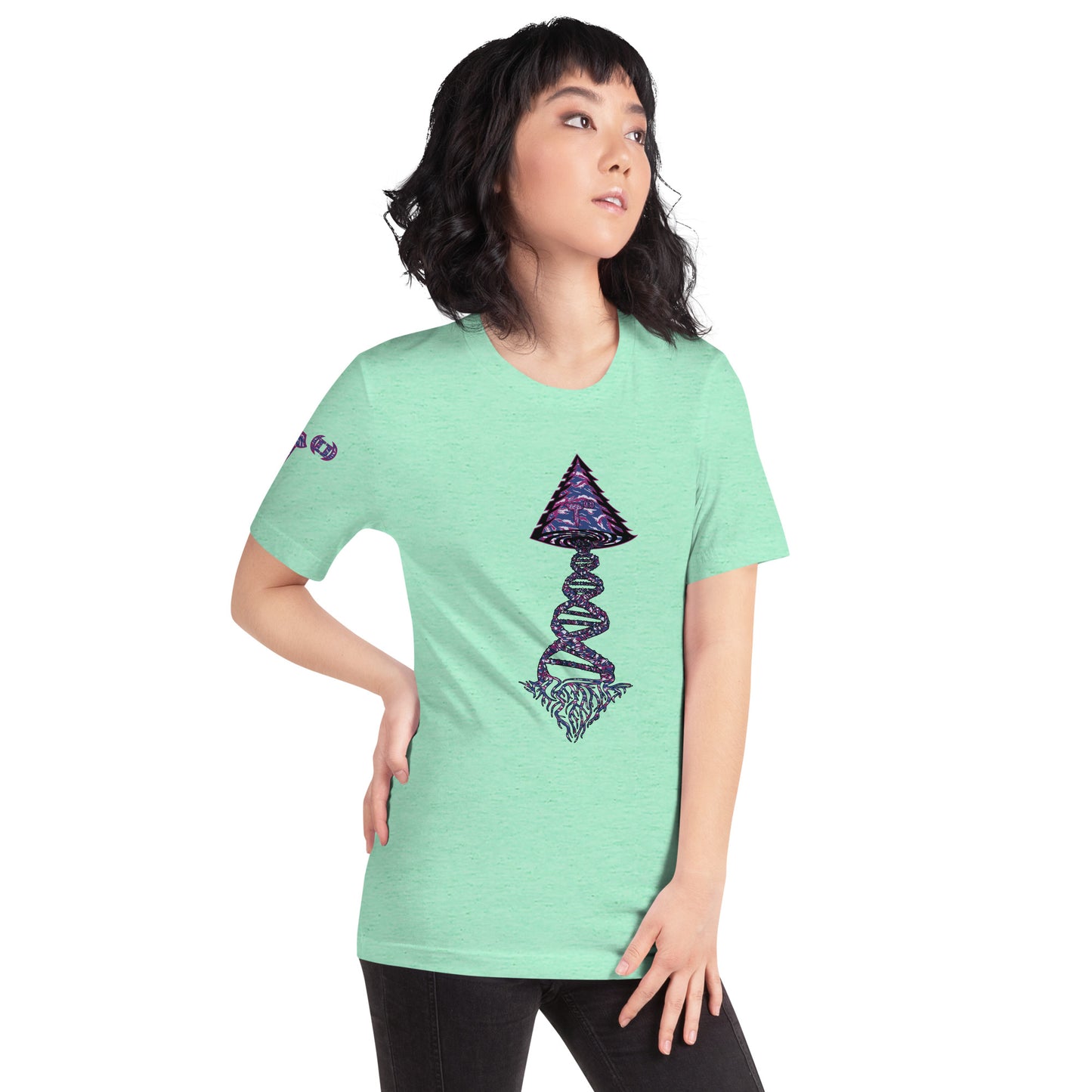 "Blurple Edition" Tango Tree Of Life Vortex Bella Canvas Unisex t-shirt