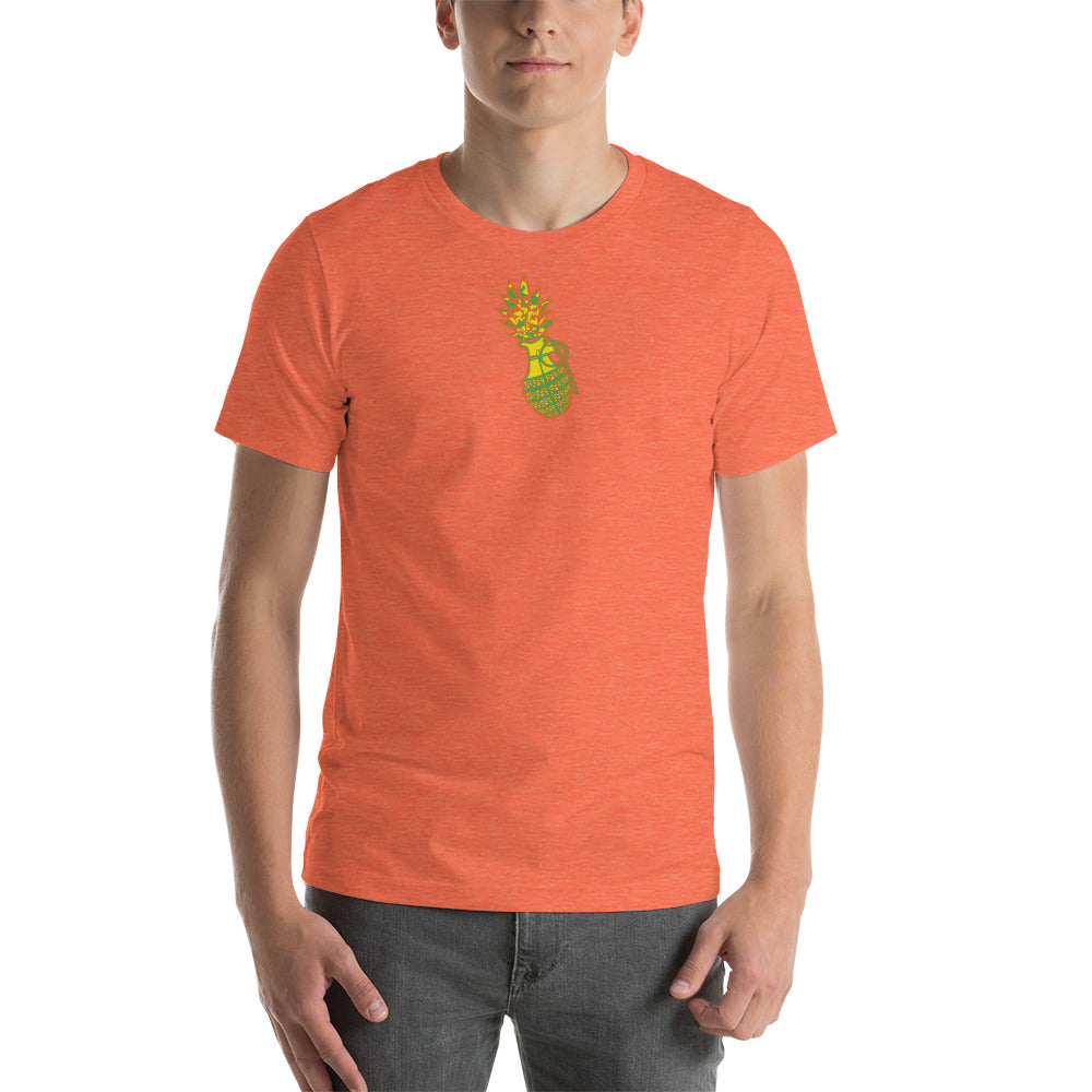 Bella Canvas Unisex t-shirt "Digi The Pineapple Grenade Vortex" Digital Tang Edition