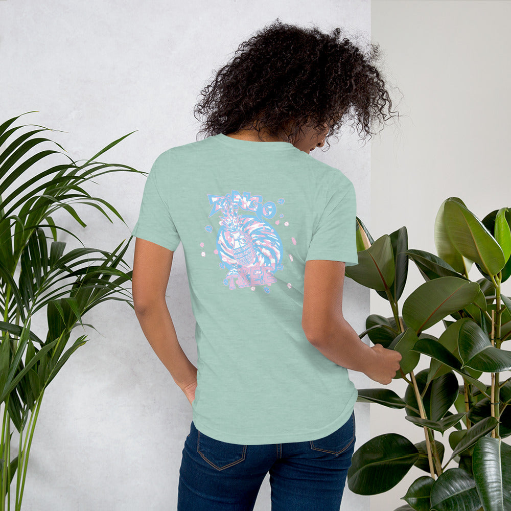 Bella Canvas Unisex t-shirt "Digi The Pineapple Grenade Vortex" Digital Elegant Edition