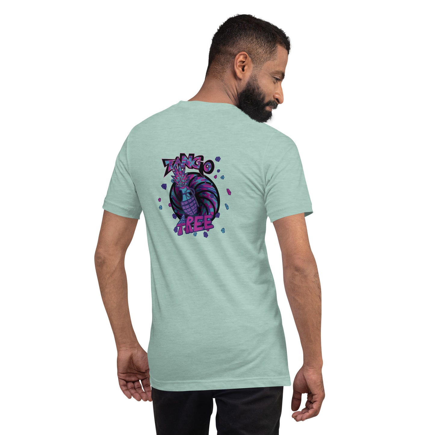 Bella Canvas Unisex t-shirt "Digi The Pineapple Grenade Vortex" Digital Magic Edition