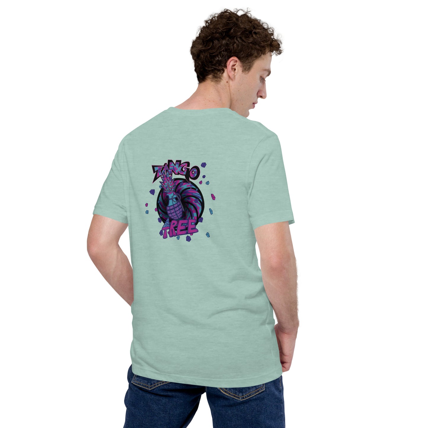 Bella Canvas Unisex t-shirt "Digi The Pineapple Grenade Vortex" Digital Magic Edition