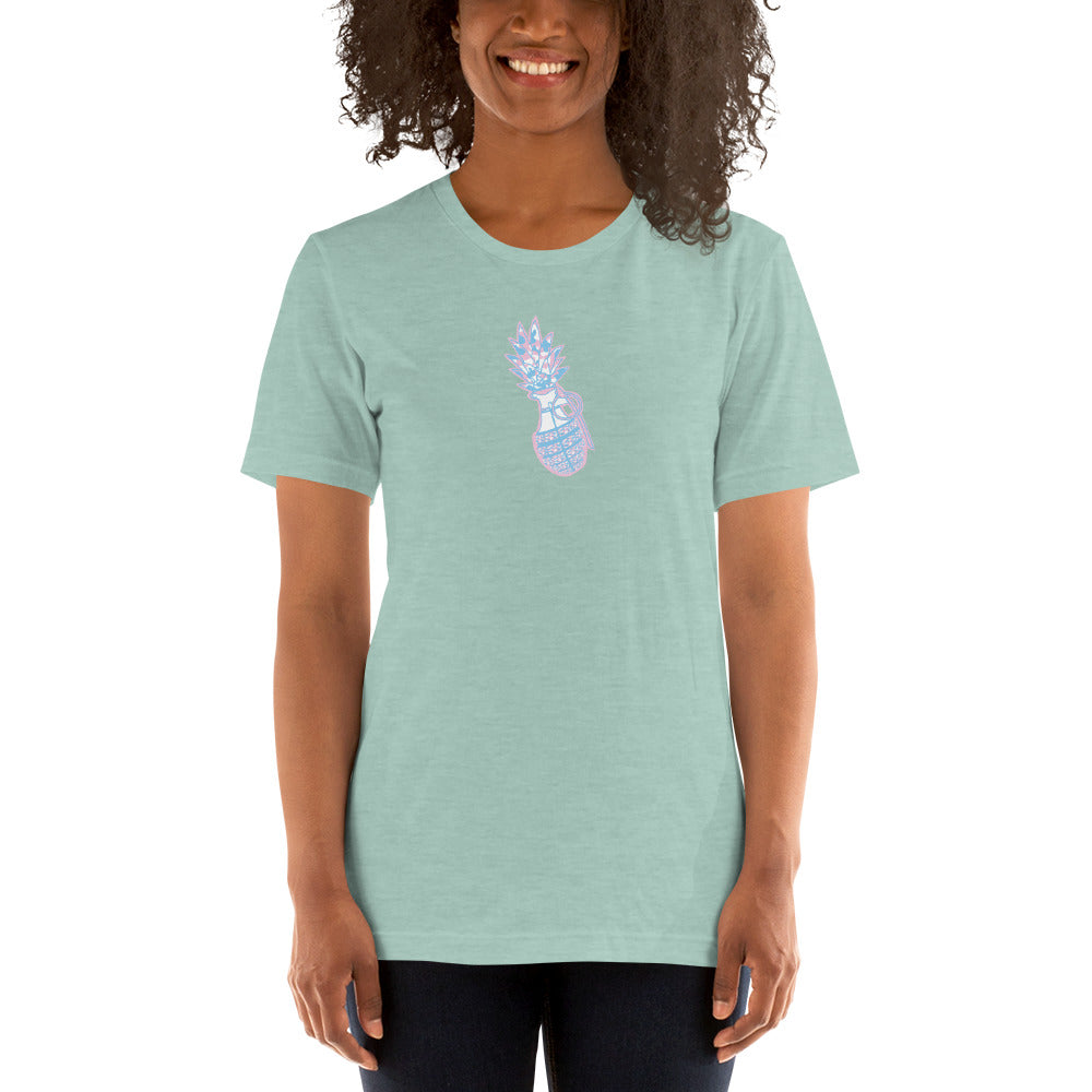 Bella Canvas Unisex t-shirt "Digi The Pineapple Grenade Vortex" Digital Elegant Edition