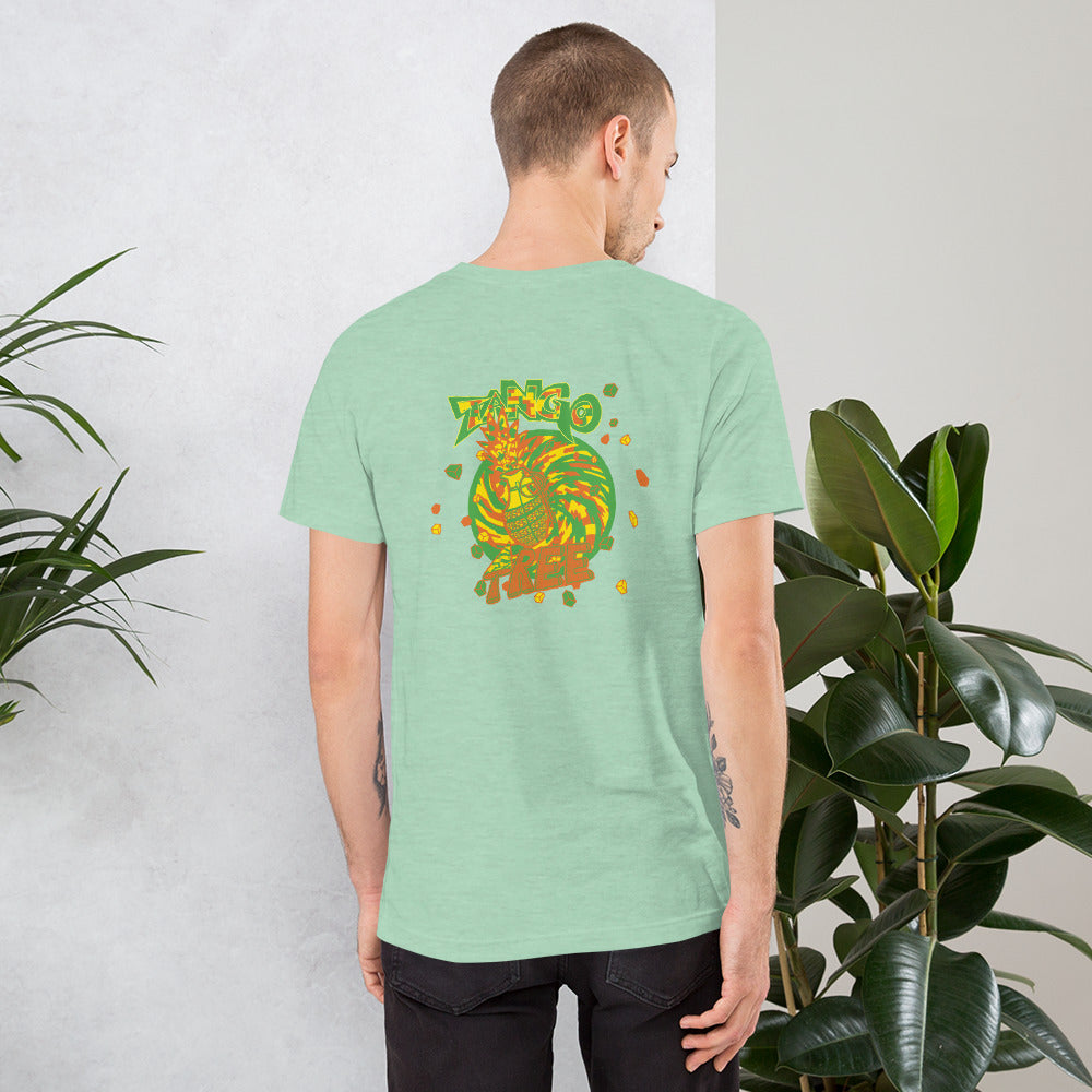 Bella Canvas Unisex t-shirt "Digi The Pineapple Grenade Vortex" Digital Tang Edition