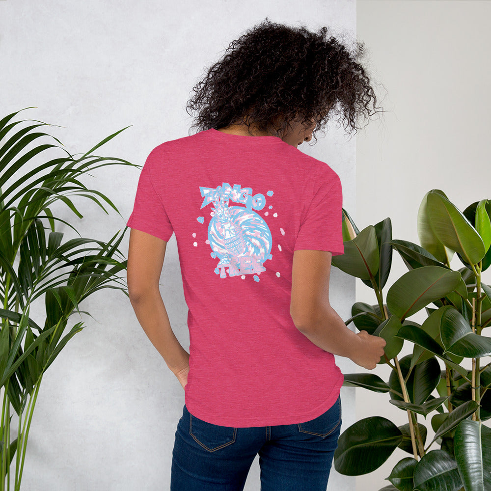 Bella Canvas Unisex t-shirt "Digi The Pineapple Grenade Vortex" Digital Elegant Edition