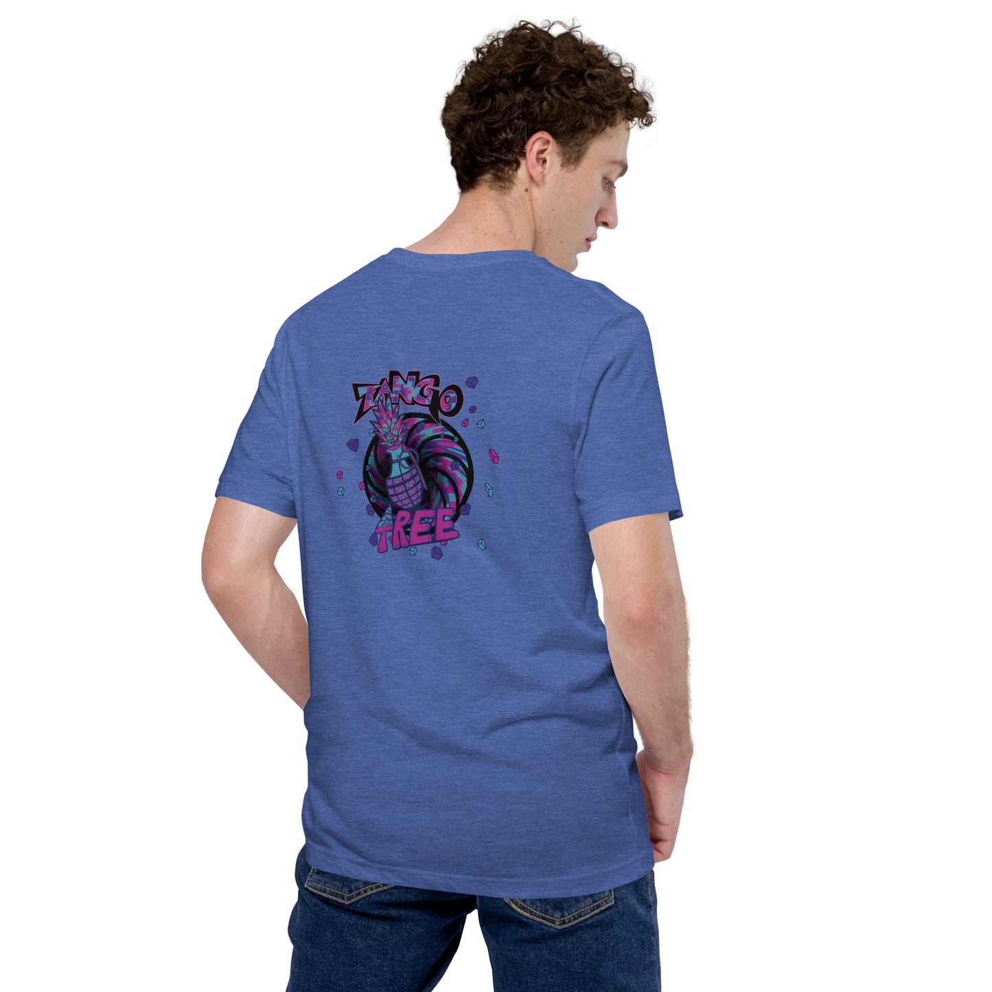 Bella Canvas Unisex t-shirt "Digi The Pineapple Grenade Vortex" Digital Magic Edition