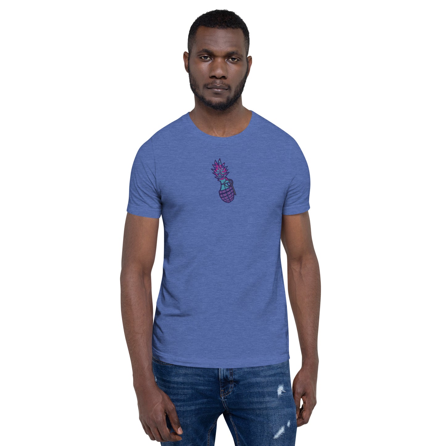 Bella Canvas Unisex t-shirt "Digi The Pineapple Grenade Vortex" Digital Magic Edition