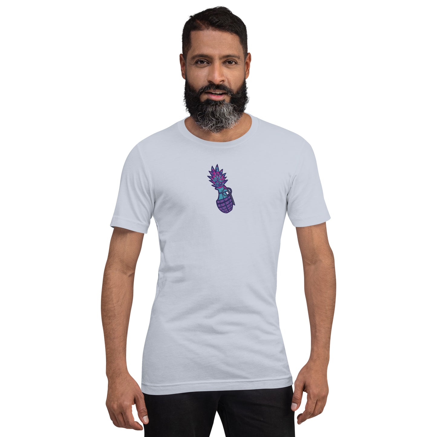 Bella Canvas Unisex t-shirt "Digi The Pineapple Grenade Vortex" Digital Magic Edition