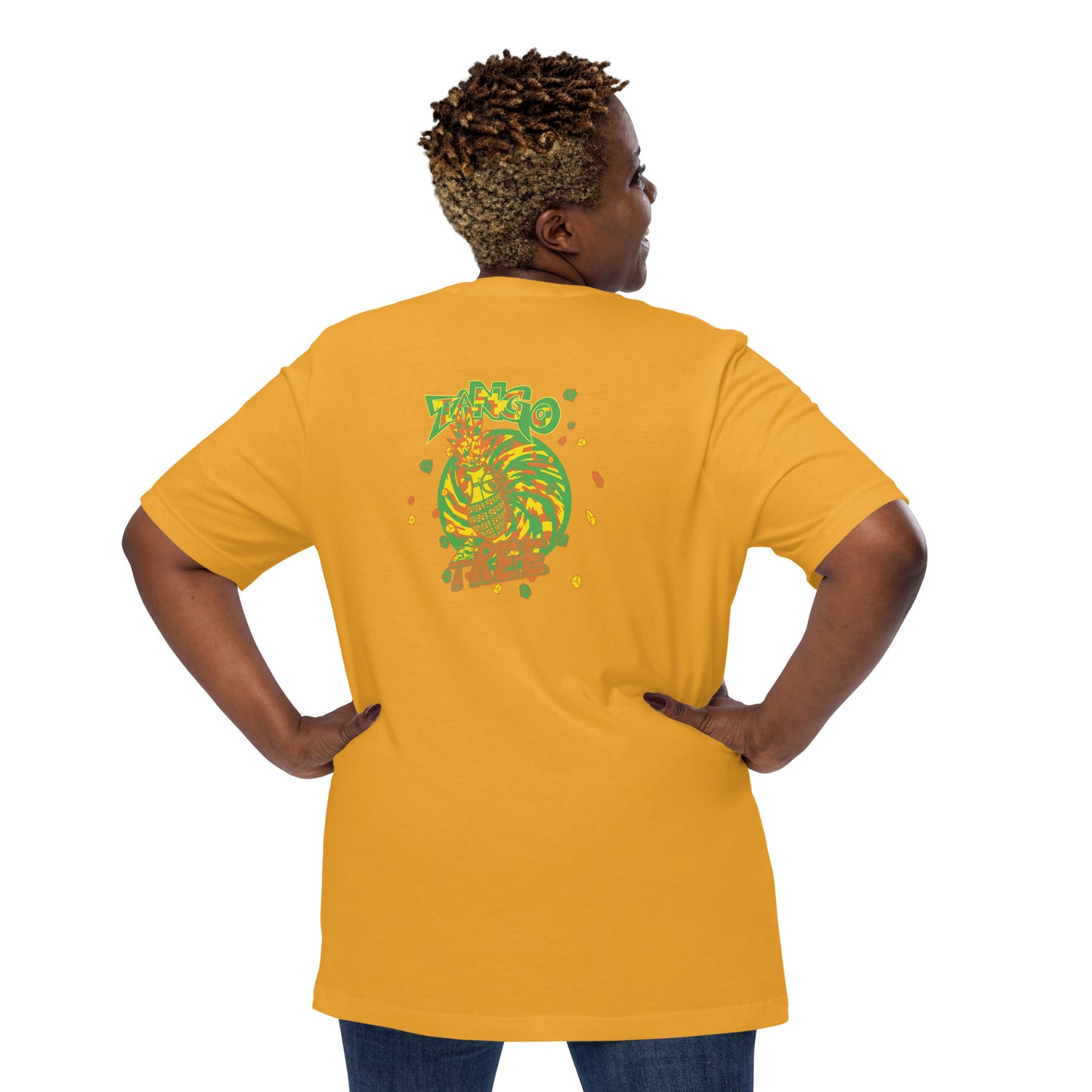 Bella Canvas Unisex t-shirt "Digi The Pineapple Grenade Vortex" Digital Tang Edition