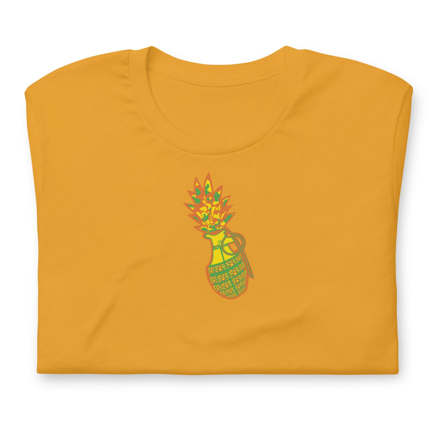 Bella Canvas Unisex t-shirt "Digi The Pineapple Grenade Vortex" Digital Tang Edition