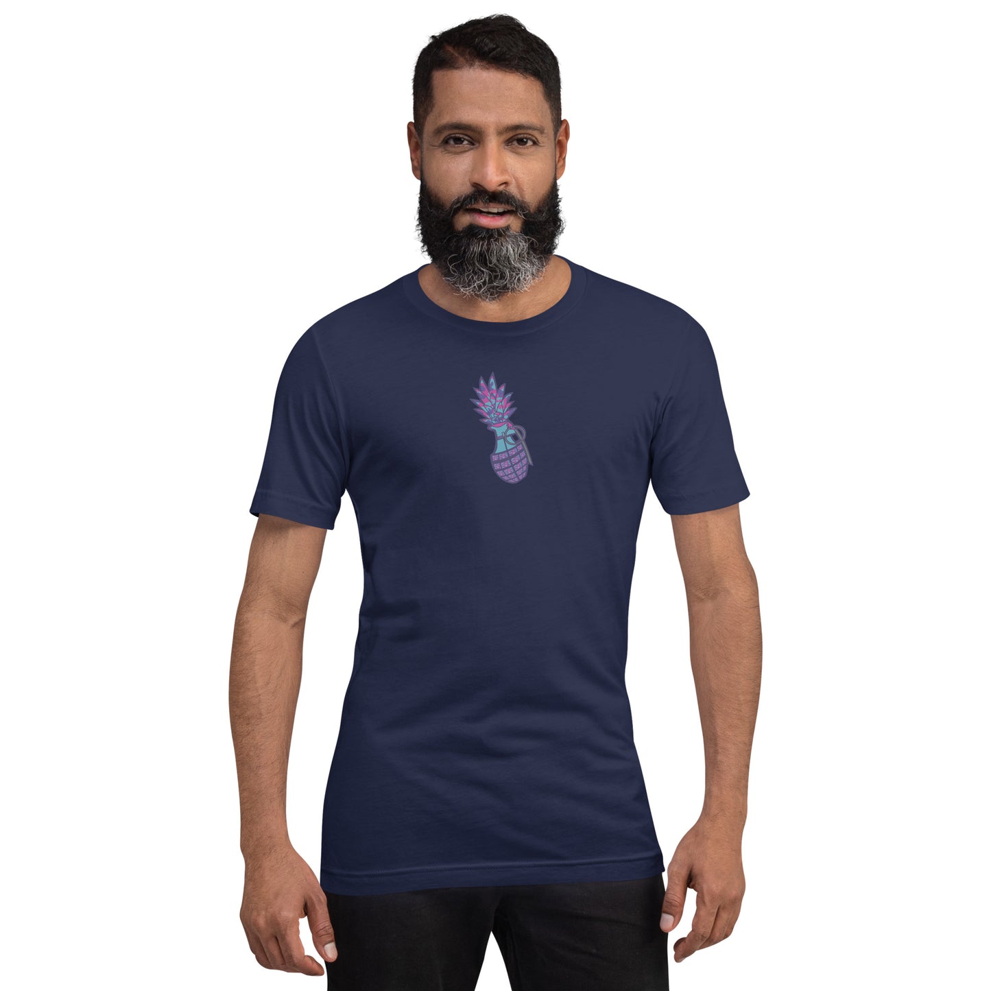 Bella Canvas Unisex t-shirt "Digi The Pineapple Grenade Vortex" Digital Magic Edition