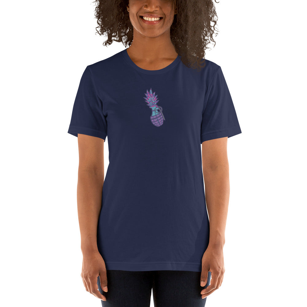 Bella Canvas Unisex t-shirt "Digi The Pineapple Grenade Vortex" Digital Magic Edition