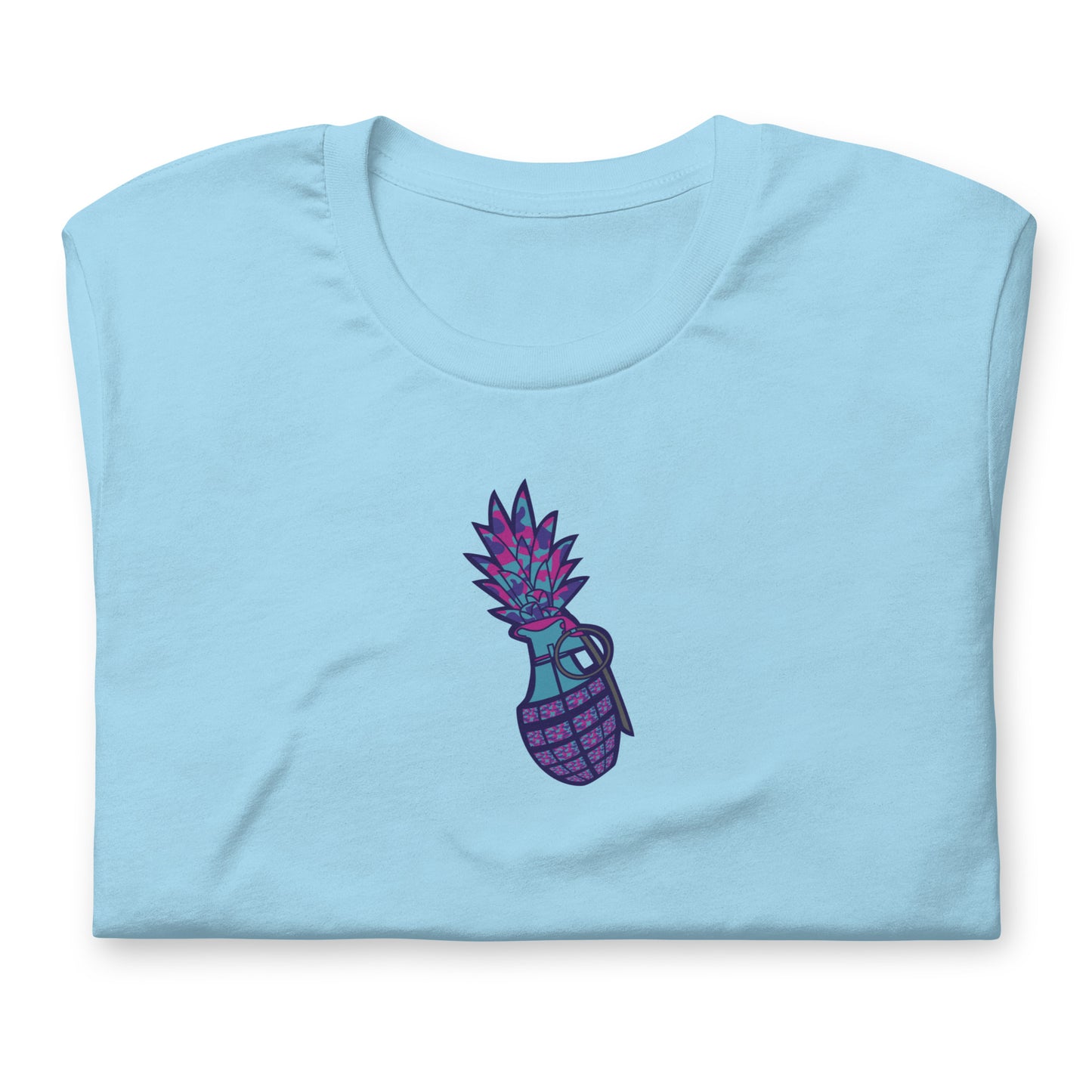 Bella Canvas Unisex t-shirt "Digi The Pineapple Grenade Vortex" Digital Magic Edition