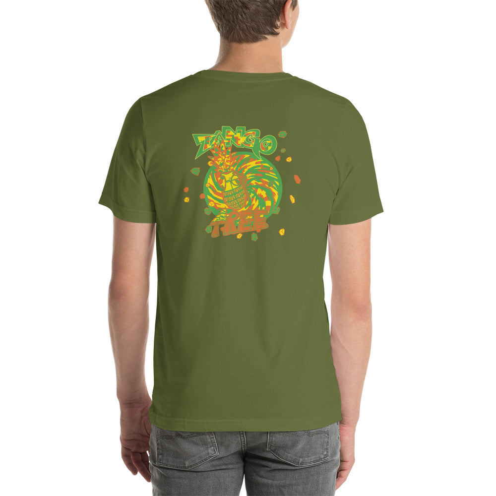 Bella Canvas Unisex t-shirt "Digi The Pineapple Grenade Vortex" Digital Tang Edition