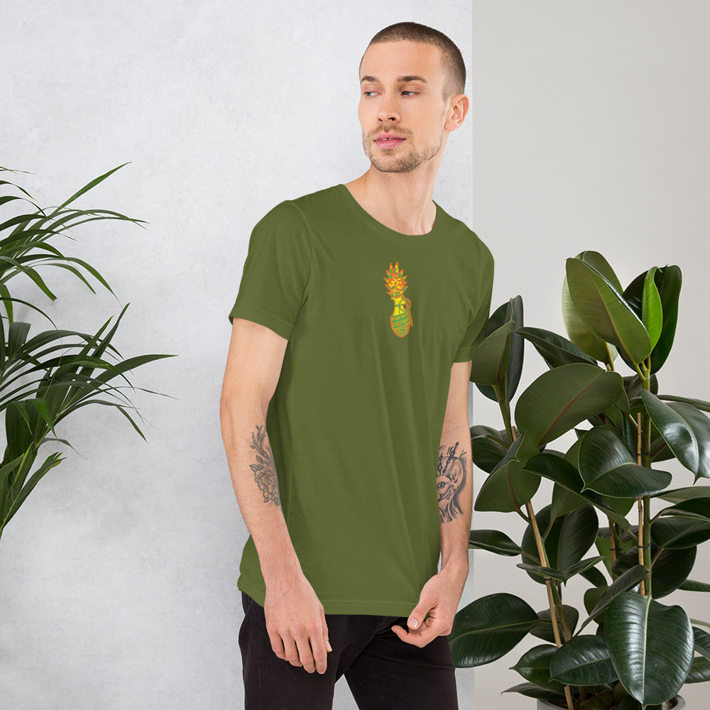 Bella Canvas Unisex t-shirt "Digi The Pineapple Grenade Vortex" Digital Tang Edition