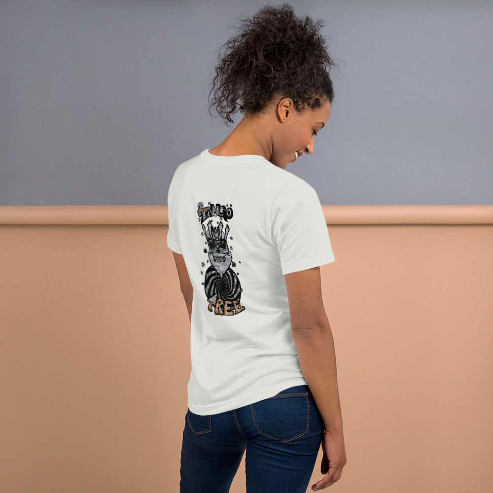 "Night Walk Silver Edition" King of the Vortex! Bella Canvas Unisex t-shirt