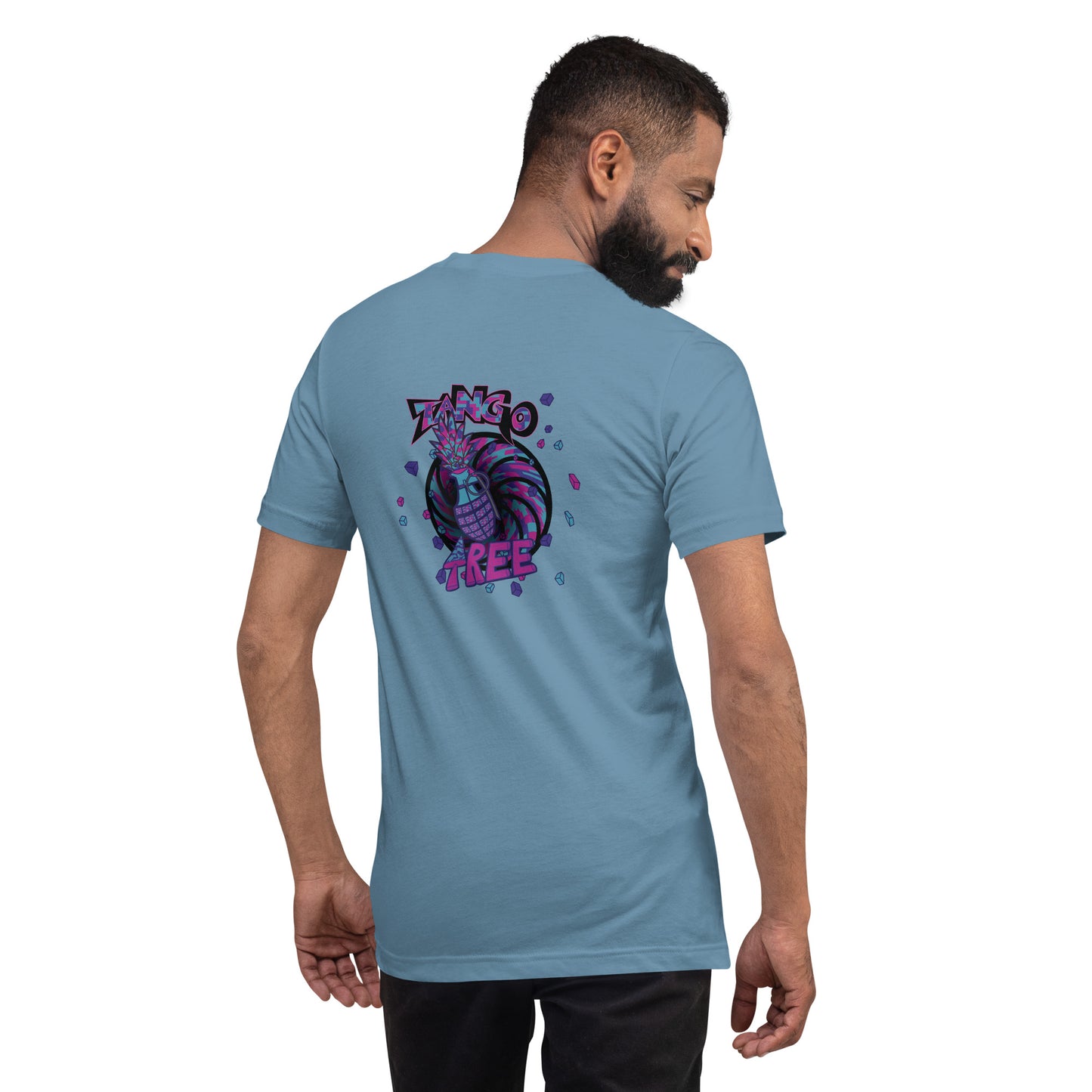 Bella Canvas Unisex t-shirt "Digi The Pineapple Grenade Vortex" Digital Magic Edition