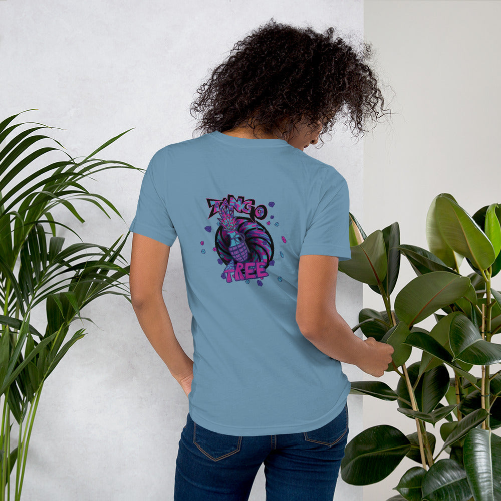 Bella Canvas Unisex t-shirt "Digi The Pineapple Grenade Vortex" Digital Magic Edition