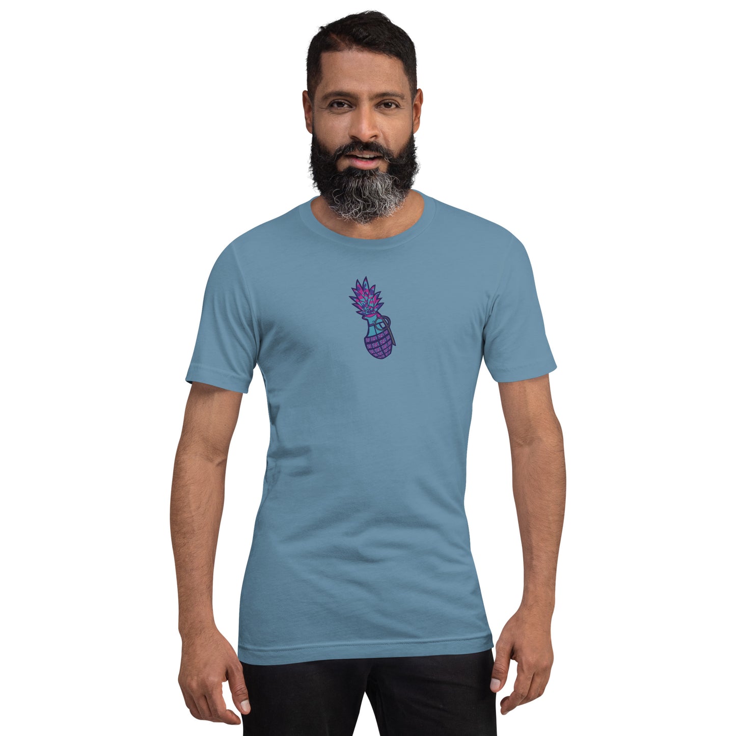 Bella Canvas Unisex t-shirt "Digi The Pineapple Grenade Vortex" Digital Magic Edition