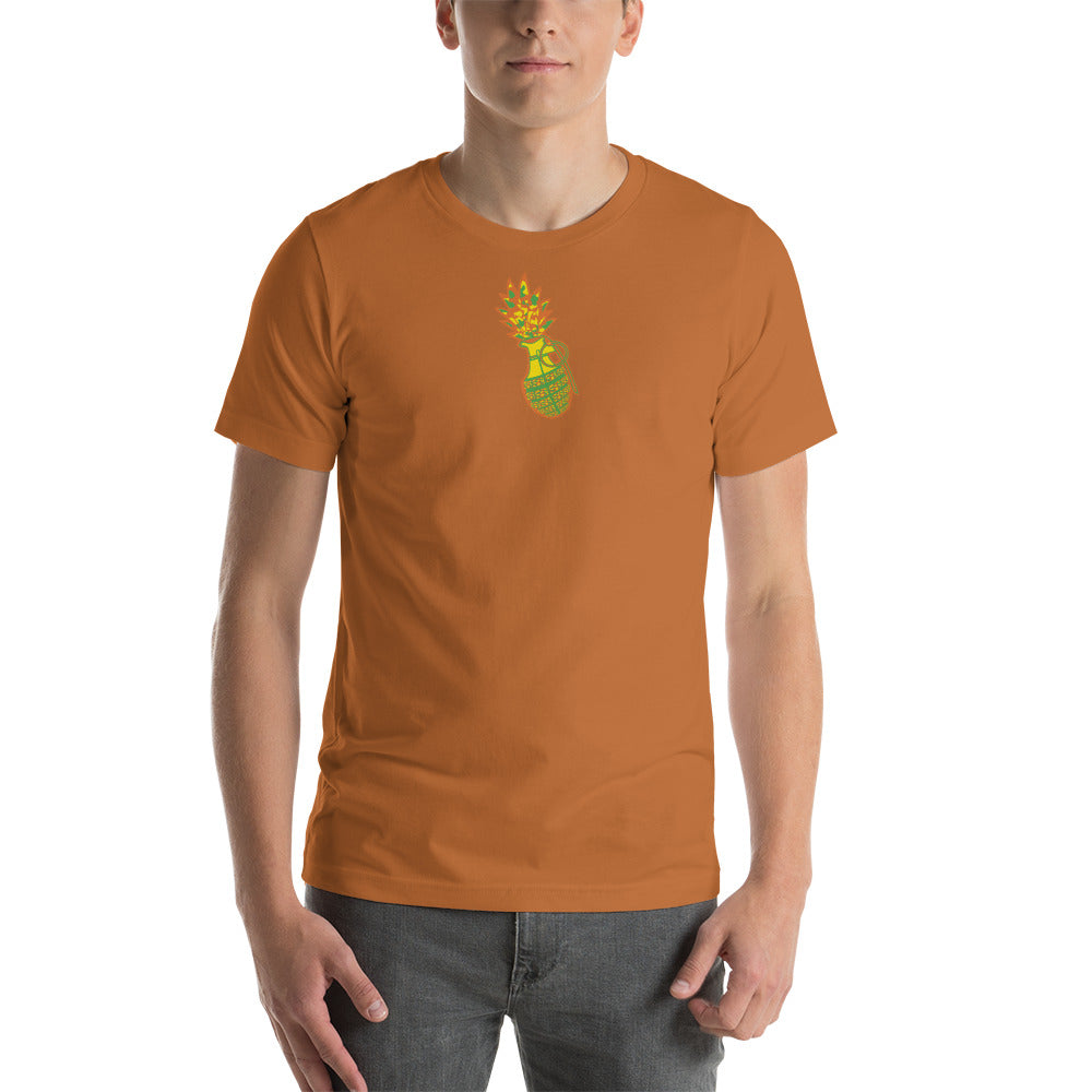 Bella Canvas Unisex t-shirt "Digi The Pineapple Grenade Vortex" Digital Tang Edition