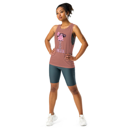 Tango Rose of Life Vortex "Barbie Edition" Ladies’ Muscle Tank