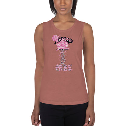 Tango Rose of Life Vortex "Barbie Edition" Ladies’ Muscle Tank