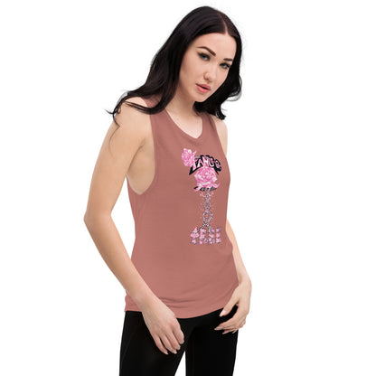 Tango Rose of Life Vortex "Barbie Edition" Ladies’ Muscle Tank