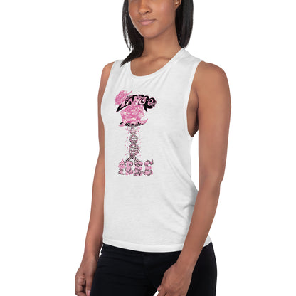 Tango Rose of Life Vortex "Barbie Edition" Ladies’ Muscle Tank