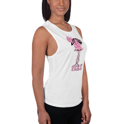 Tango Rose of Life Vortex "Barbie Edition" Ladies’ Muscle Tank