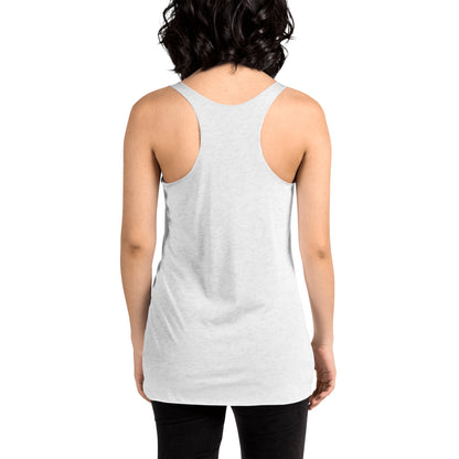 Women's Racerback Tank "Tango Rose of Life Vortex"