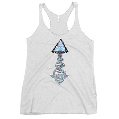 Tango Tree of Life Vortex "Elegant Edition" Next Level Women's Racerback Tank