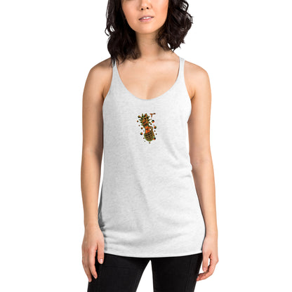womens graphic racerback tank