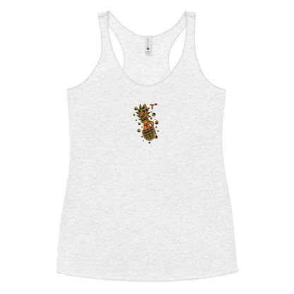 womens graphic racerback tank