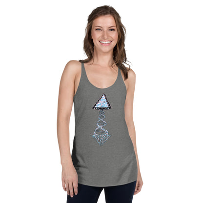 Tango Tree of Life Vortex "Elegant Edition" Next Level Women's Racerback Tank