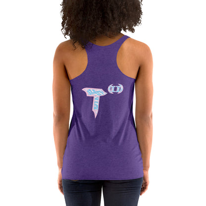 Tango Tree of Life Vortex "Elegant Edition" Next Level Women's Racerback Tank