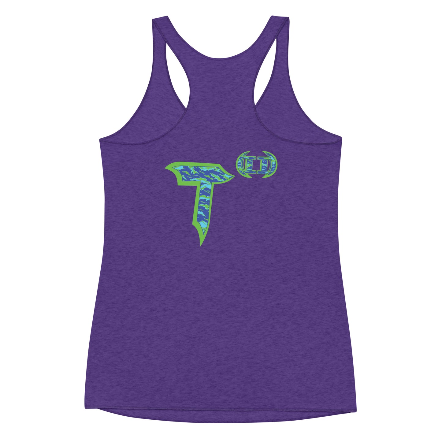 Next Level Women's Racerback Tank "DNA TREE VORTEX" Tiger Stripe Wildin' Edition