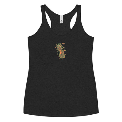 womens graphic racerback tank