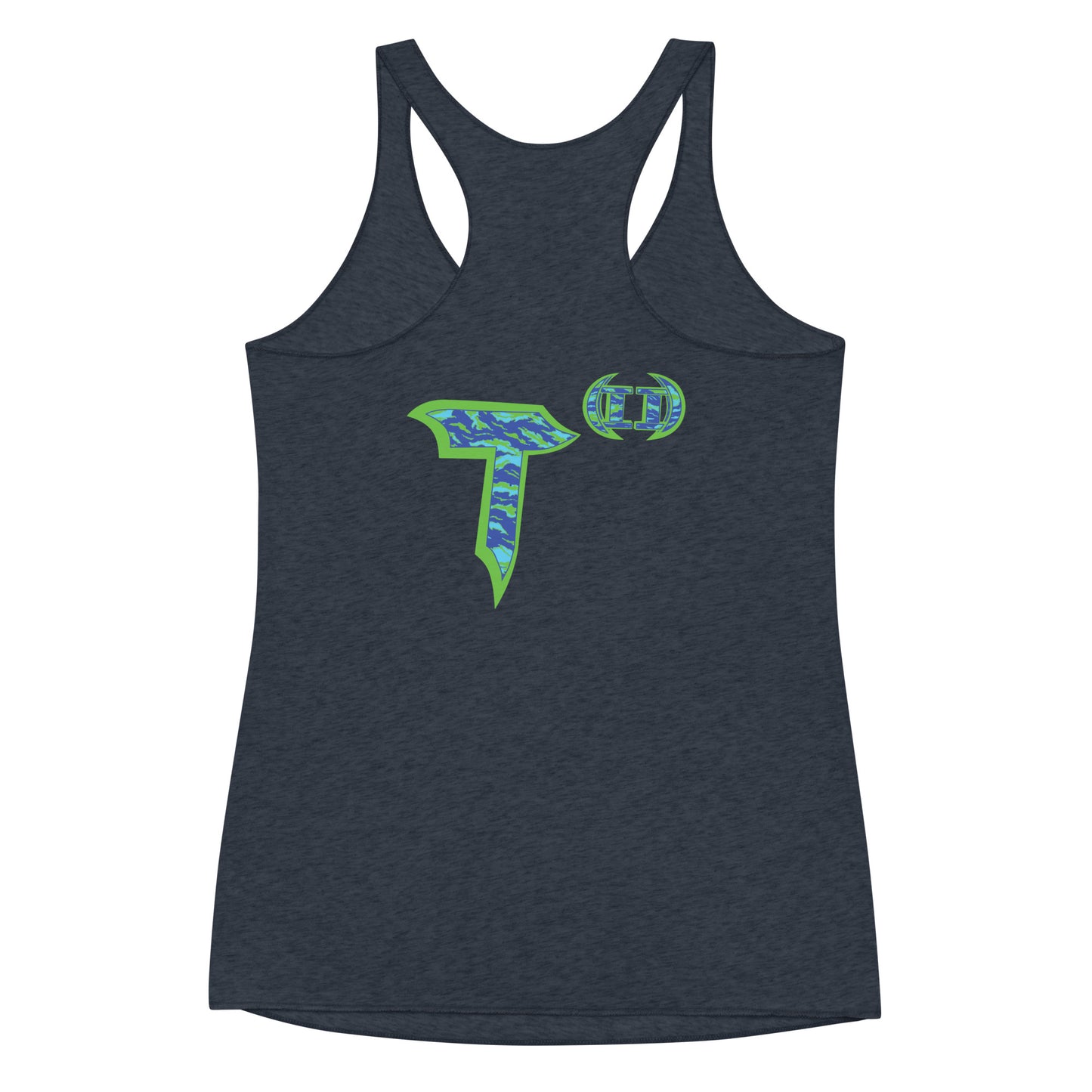 Next Level Women's Racerback Tank "DNA TREE VORTEX" Tiger Stripe Wildin' Edition