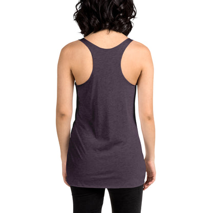 Women's Racerback Tank "Tango Rose of Life Vortex"