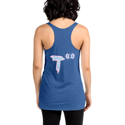 Tango Tree of Life Vortex "Elegant Edition" Next Level Women's Racerback Tank