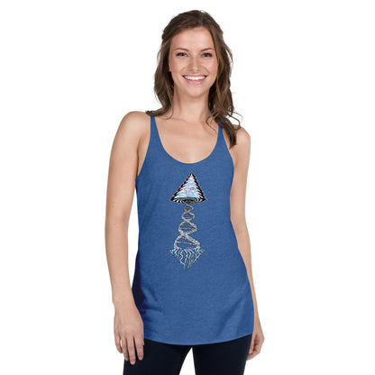 Tango Tree of Life Vortex "Elegant Edition" Next Level Women's Racerback Tank